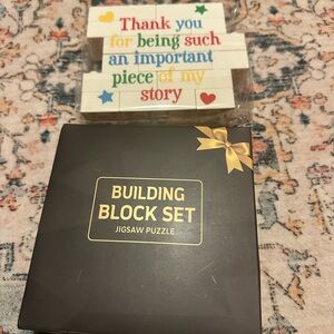 Building Block Set Jigsaw Puzzle set